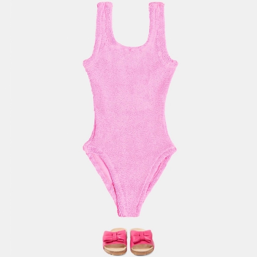 HUNZA G GIRLS ALVA ONE PIECE SWIMSUIT